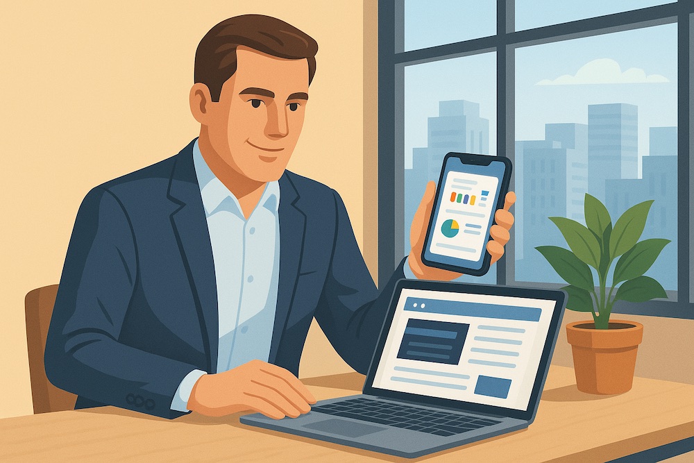 Prečo je webová stránka a mobilná aplikácia v roku 2025 nevyhnutná pre biznis a osobnú značku